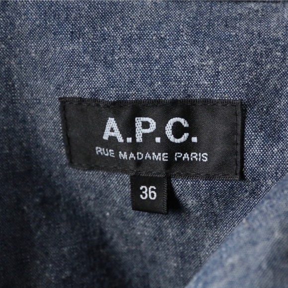 A.P.C Chambray Romper - Picture 7 of 8
